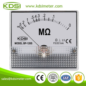 KDSI BP-120S DC1mA DC Analog Panel Insulation Meter 
