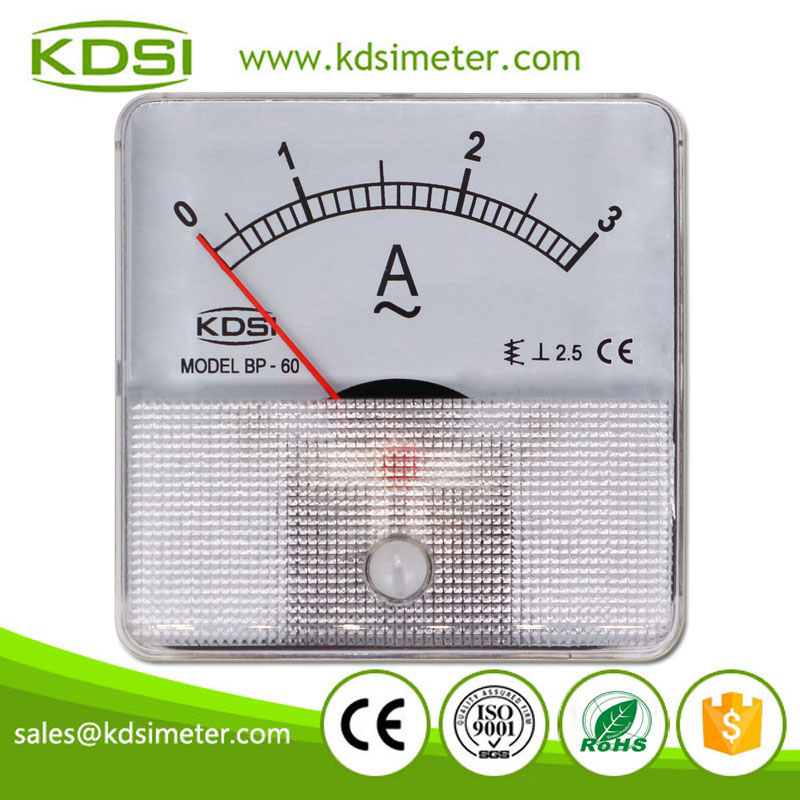 Durable In Use BP-60 AC3A Analog AC Panel Ampere Meter