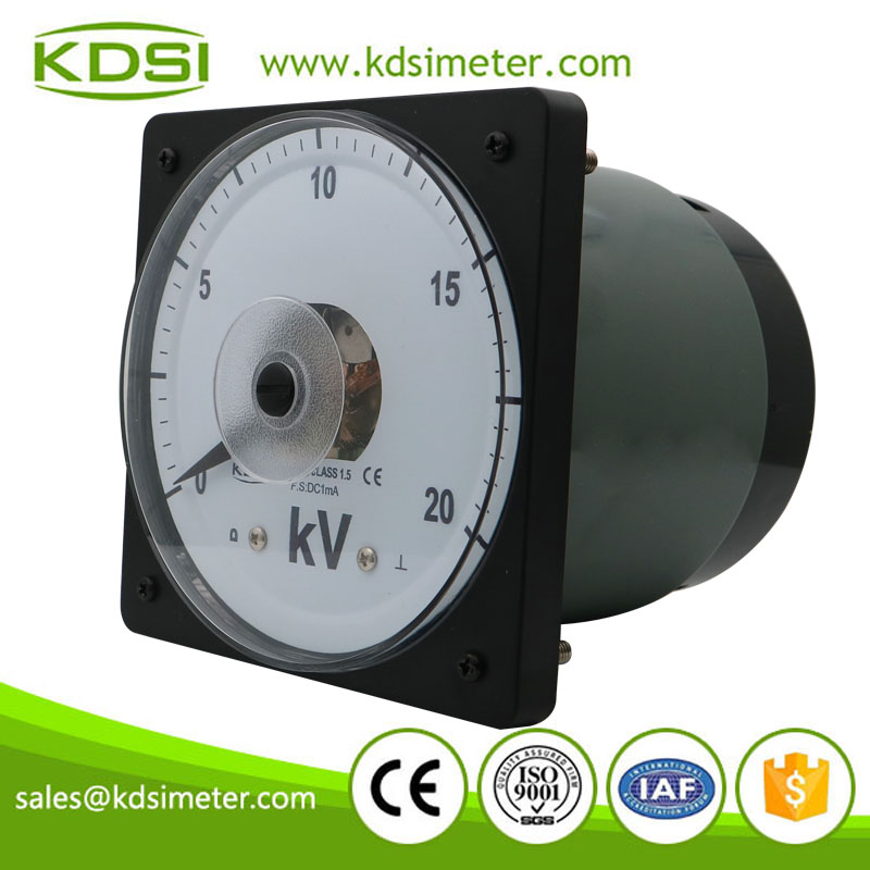 Hot Selling Good Quality LS-110 DC1mA 20kV analog dc amp panel kilovoltmeter