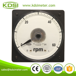 LS-110 RPM meter DC10V 60RPM wide angle analog panel rpm meter