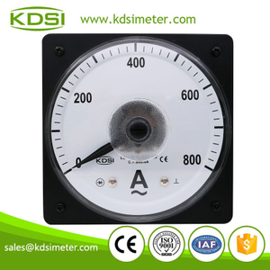 New Hot Sale Smart LS-110 AC800/5A wide angle ac analog panel mount ammeter