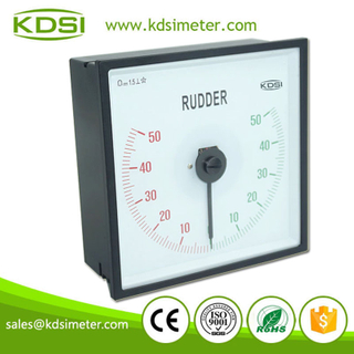 KDSI Electronic Apparatus BE-144W DC+-10V +-50 Rudder Wide Angle Analog DC Voltage Panel Meter