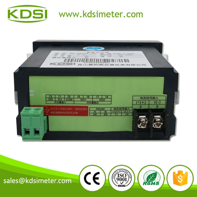 Multi-Purpose BE-96x48DA DC20mA rpm Digital DC Ampere RPM Panel Meter