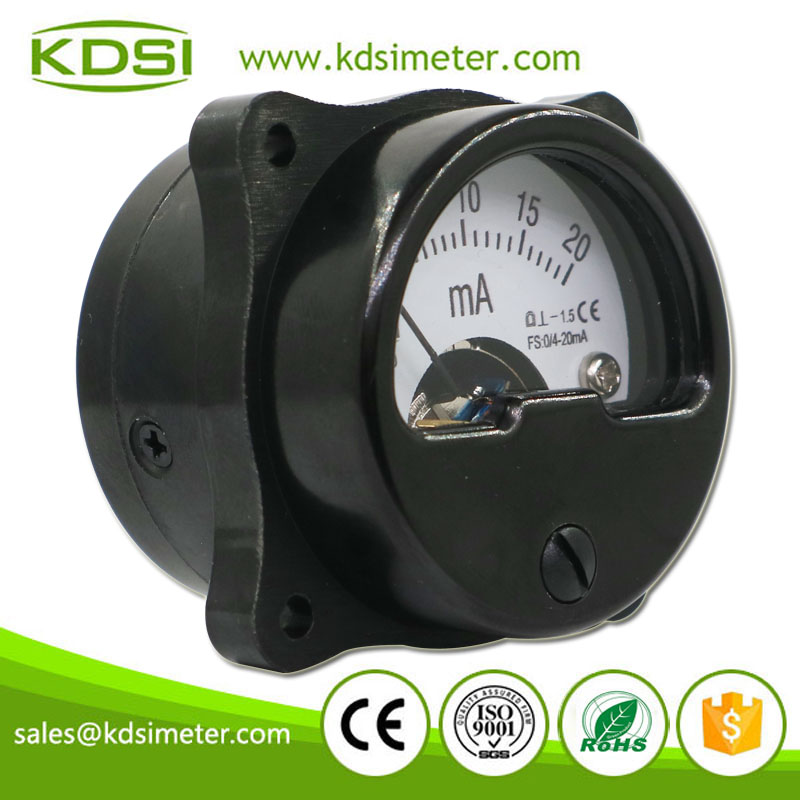 Small & High Sensitivity BO-40 DC4-20mA 20mA Analog DC Panel Mini Round Ammeter