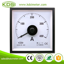 KDSI Electronic Apparatus BE-96W AC400/5A Wide Angle Analog AC Panel Ampere Meter 