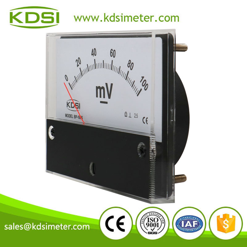 Hot Selling Good Quality BP-100S DC100mV direct dc analog panel voltmeter