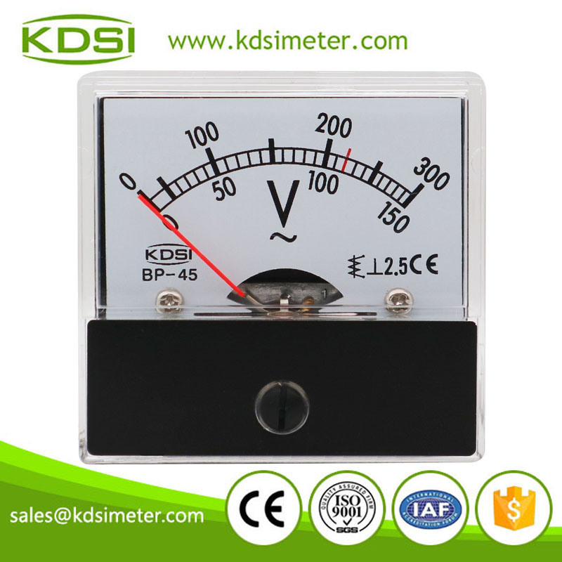 Size 72*72mm AC/DC Analog Panel Meter AC 600V Voltmeter - China AC