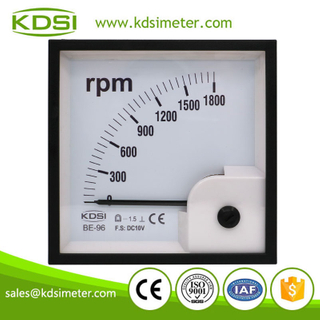 Portable precise BE-96 DC10V 1800rpm analog voltage panel rpm car speed meter