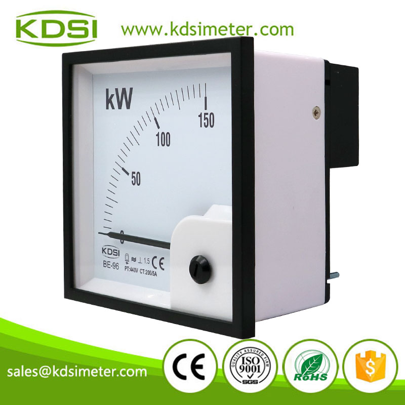 Hot Selling Good Quality BE-96 3P3W 150kW 440V 200/5A Analog Panel Mounting Power Meters