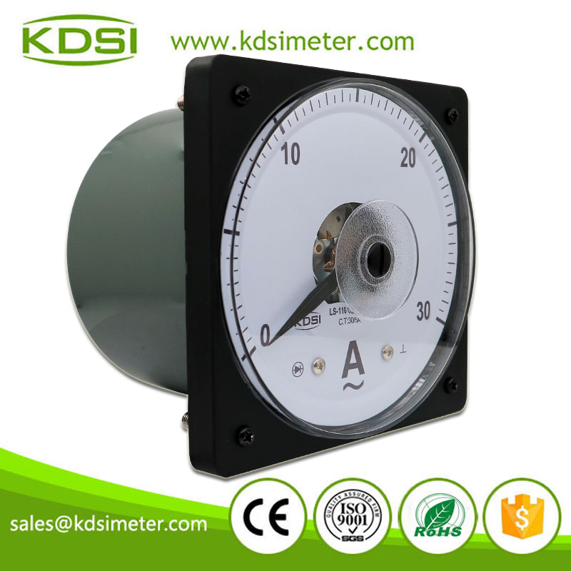 High Quality Professional LS-110 AC30/5A Wide Angle AC Analog Panel Mount Ammeter 