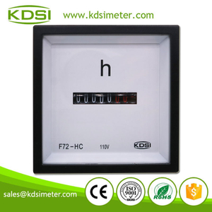 High Quality F72-HC 110V Mechanical Hour Meter Hour Counter Timer