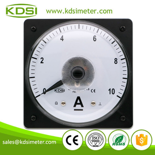 KDSI Electronic Apparatus LS-110 DC10A Wide Angle DC Analog Panel Mount Ammeter
