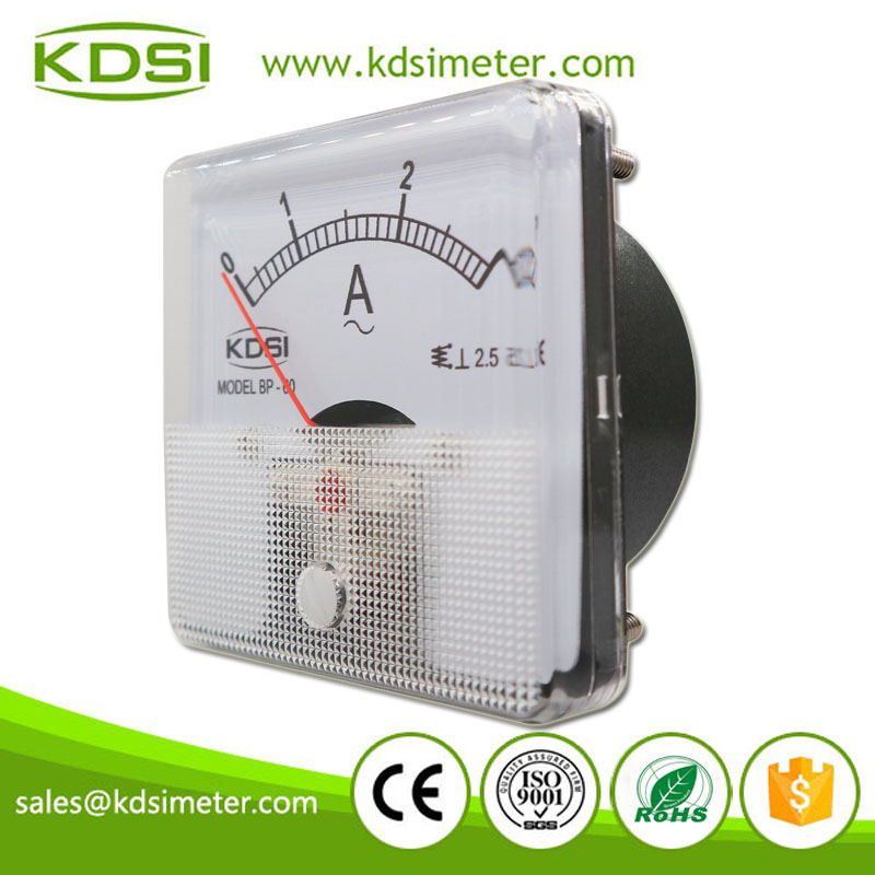 Durable In Use BP-60 AC3A Analog AC Panel Ampere Meter