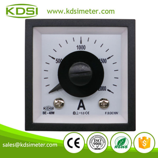 Classical BE-48W DC10V 2000A Wide Angle Analog Panel Volt DC High Precision Ammeter