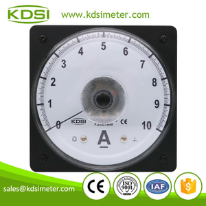 CE certificate LS-110 DC75mV 10A wide angle analog panel dc high precision ammeter
