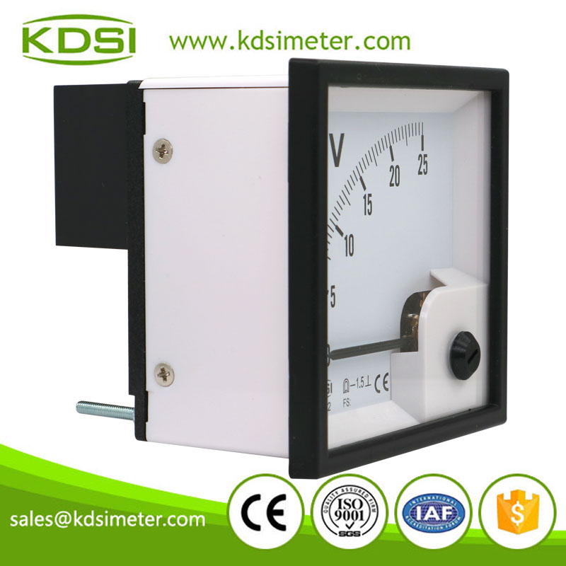 KDSI electronic apparatus BE-72 72*72 DC25mV analog panel millivoltmeter