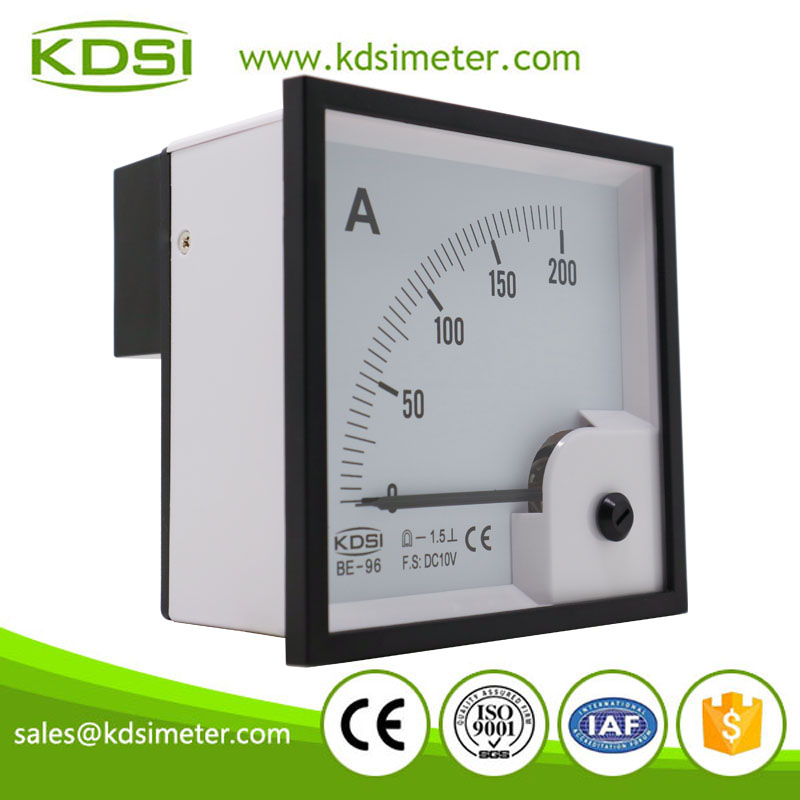 Easy installation BE96 DC10V 200A analog panel dc high precision