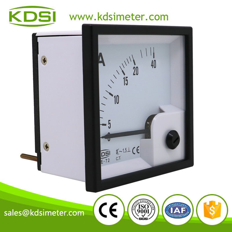 High Quality BE-72 AC20A Direct Analog AC Panel Ampere Meter