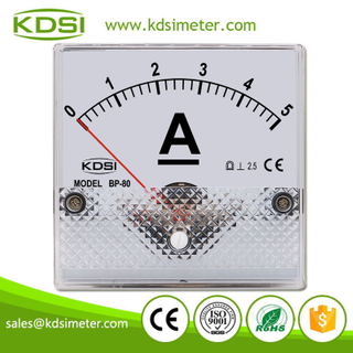 High Quality BP-80 DC5A Analog DC Panel Mount Ammeter