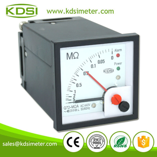 Classical Q72 AC440V AC Analog Insulation Monitor Panel Meter For Marine