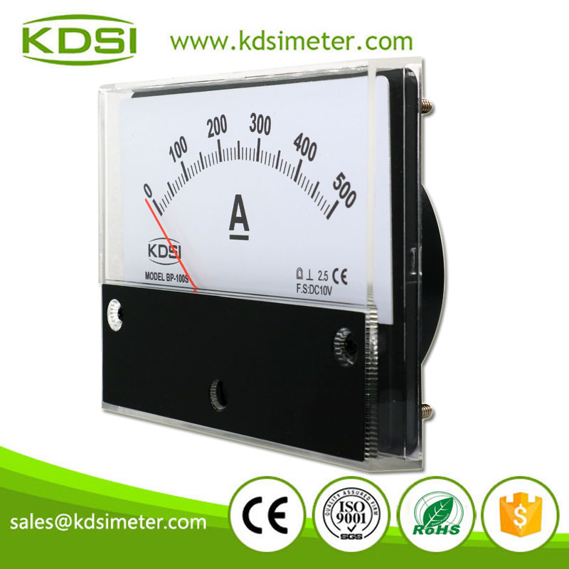 Portable Precise BP-100S DC10V 500A Analog DC Voltage Amp Panel Meter