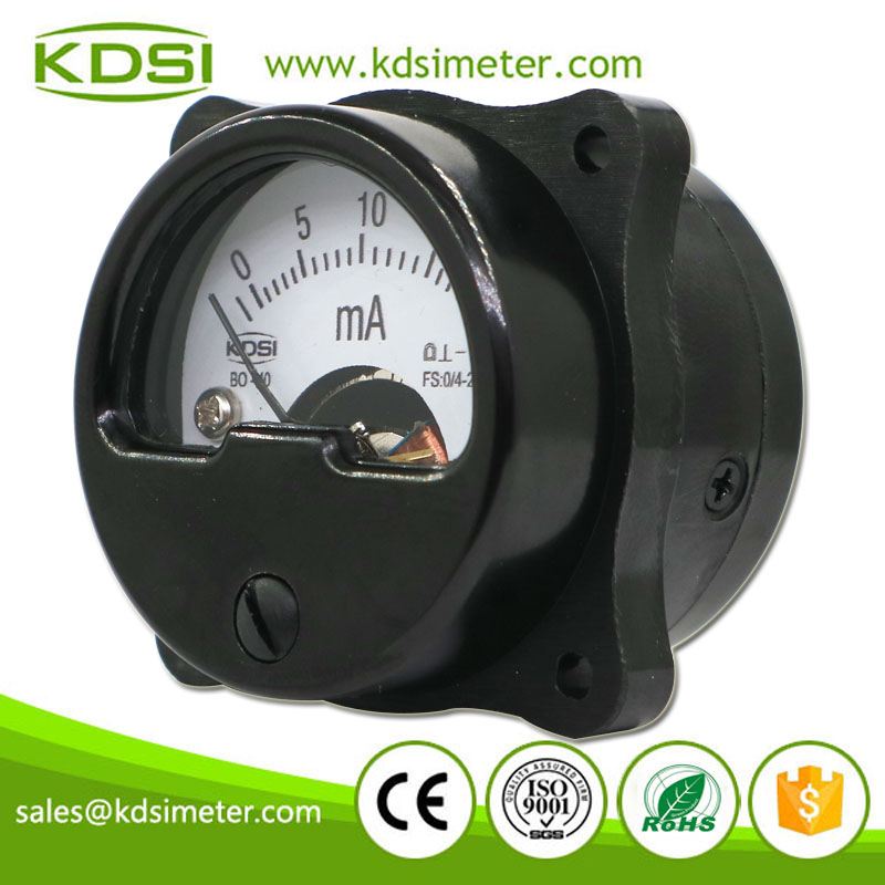 Small & High Sensitivity BO-40 DC4-20mA 20mA Analog DC Panel Mini Round Ammeter