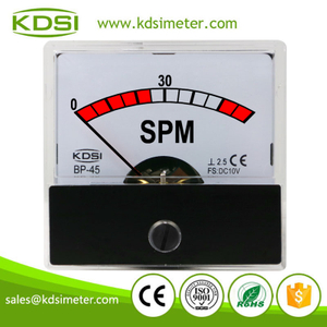 High Precision BP-45 DC10V 60spm DC Voltage SPM Panel Meter
