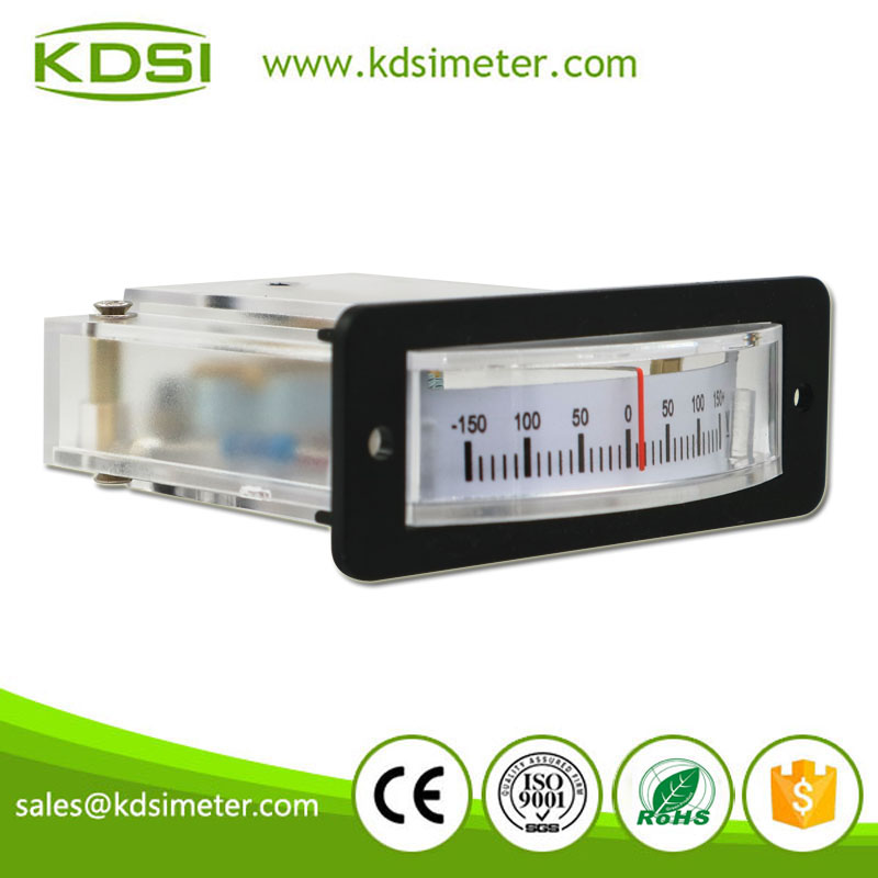 KDSI Electronic Apparatus BP-15 DC+-150V Analog Thin Edgewise Panel DC Voltmeter