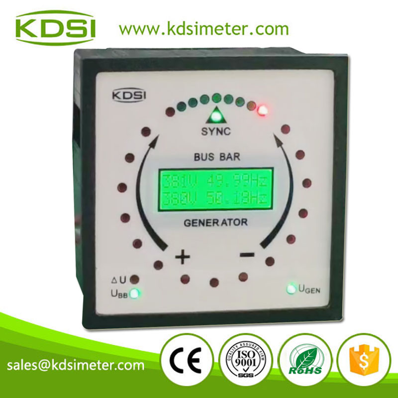 New Model MANUAL SYNCHRON MODULE SF0214 380V Generator Synchroscope Digital Synchroscope