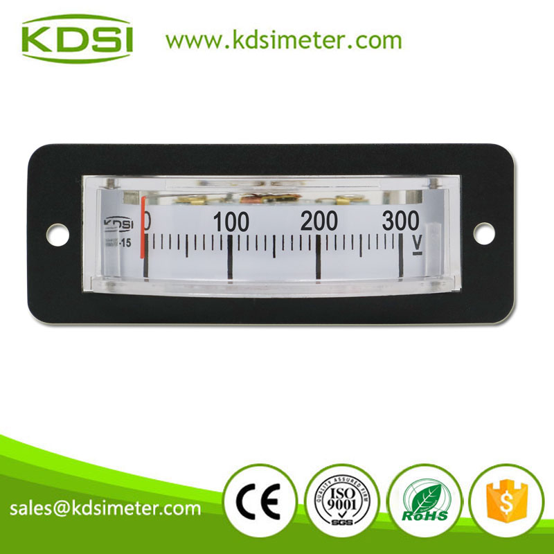 High Quality Professional BP-15 DC300V Analog Thin Edgewise Panel Voltmeter