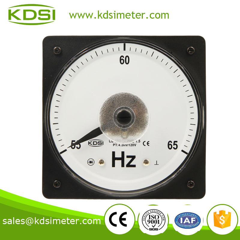 LS-110 Frequency meter 4.2KV/120V 55-65HZ wide angle hz meter