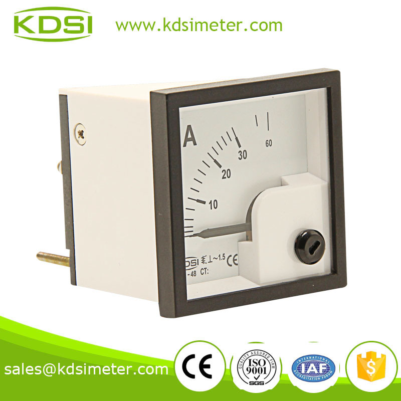 KDSI BE-48 AC30A direct ac analog amps meter