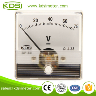 Special Meter for welding Machine BP-60N 60*60 DC75V panel analog dc voltmeter