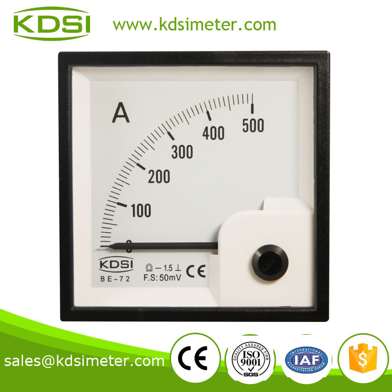 BE-72 DC50mV 500A panel ammeter and voltmeter.jpg