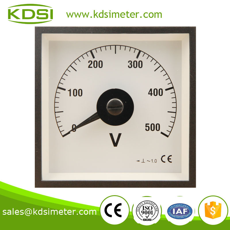 Factory direct sales BE-96W AC 500V with rectifier analog voltmeter