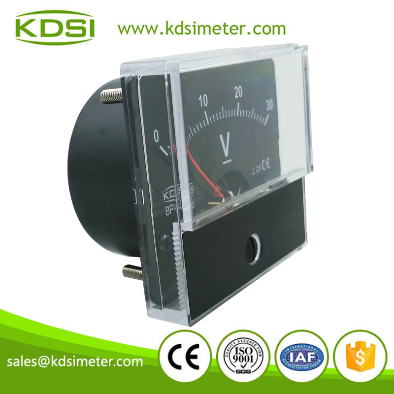 BP-45 DC30V voltmeter black panel-1