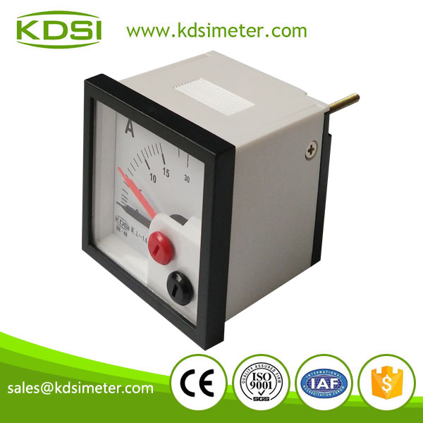 KDSI electronic apparatus BE-48 AC15A with red pointer inductive ampere meter