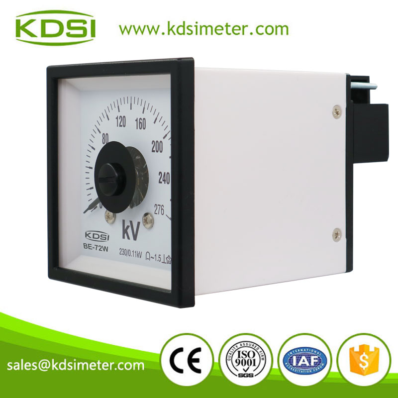 New Model BE-72W AC276kV 230/0.11kV Wide Angle AC Panel Analog Volt ...