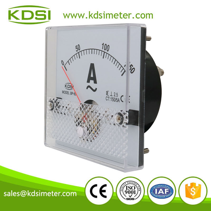 High quality BP-80 AC150/5A analog ac panel current meter - Buy meter ...